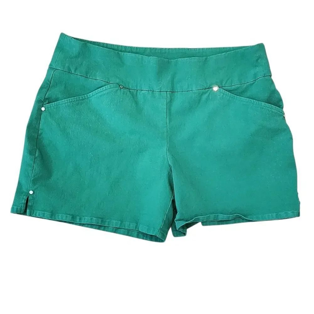 INC International Concepts Green Women's Shorts - Size 12